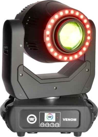 Light4me Light4me Giftspotring 200W Led Scenebelysning Med Bevegelig Hode