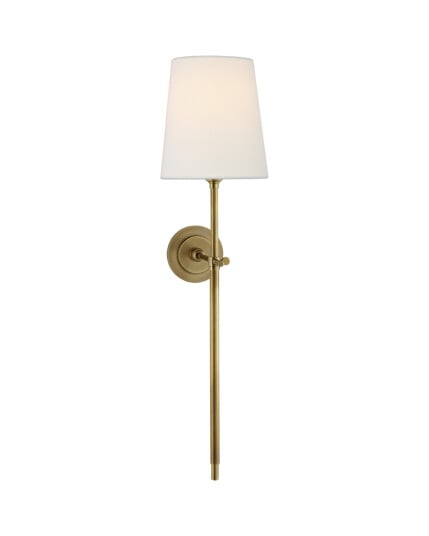Visual Comfort Bryant Large Tail Sconce Antique Brass Visual Comfort Bryant Large Tail Sconce Antique Brass