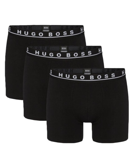 Boss Hugo Boss 3-pack Boxer Brief Black - Str . S 3 stk . Boss Hugo Boss 3-pack Boxer Brief Black - Str . S 3 stk .