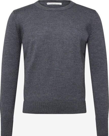 Knowledge Cotton Apparel | Merino Crew Neck Sweater | M Knowledge Cotton Apparel | Merino Crew Neck Sweater | M