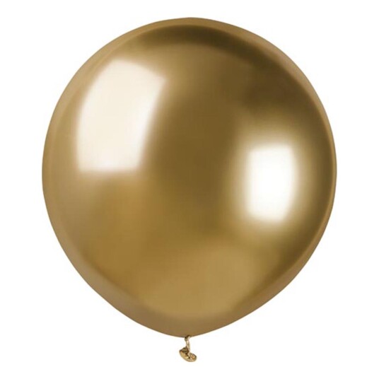Ballongkungen AB Ballonger Krom Gull Store - 25-pakning Ballongkungen AB Ballonger Krom Gull Store - 25-pakning