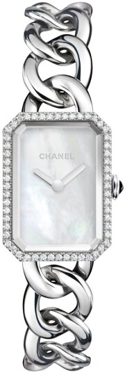 Chanel Dameklokke H3255 Premiere Hvit/Stål 20x28 mm