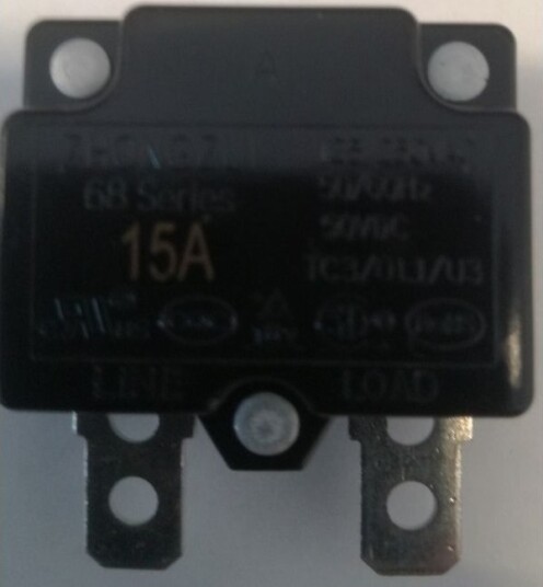Automatsikring 15A til EL Børne Bil 12v
