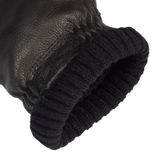 Hestra DEERSKIN PRIMALOFT RIB BLACK Hestra DEERSKIN PRIMALOFT RIB BLACK