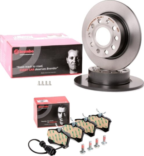 Bremseskiver og -klosser BREMBO BRB3405N0037