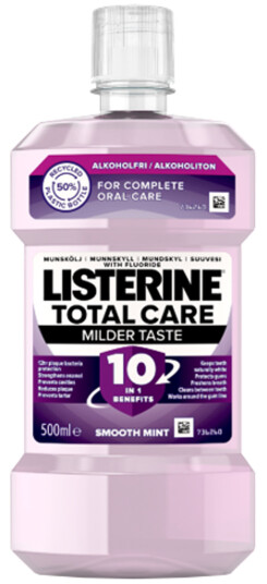 Listerine Total Care Milder Taste Munnskyll 500 ml Listerine Total Care Milder Taste Munnskyll 500 ml