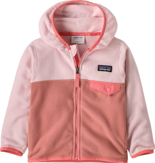 Patagonia Baby Micro D Snap T Fleece Jacket Rosa 12M Patagonia Baby Micro D Snap T Fleece Jacket Rosa 12M