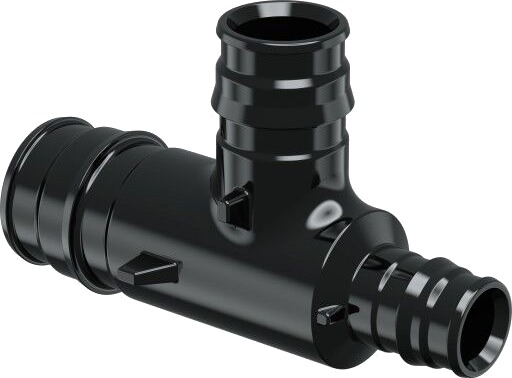 5 stk Uponor Q&E tee-redusering PPSU 25-20-16
