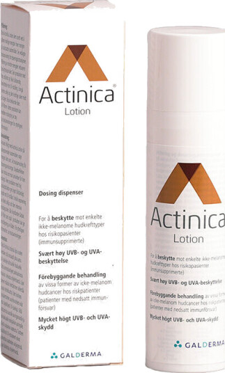 Actinica Lotion SPF 50+ Solkrem for Kropp - 80 ml med UVA-Beskyttelse Actinica Lotion SPF 50+ Solkrem for Kropp - 80 ml med UVA-Beskyttelse