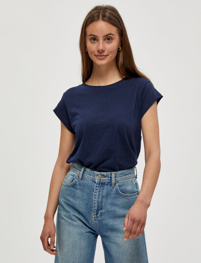 Minus Leti T-Shirt - Navy - M