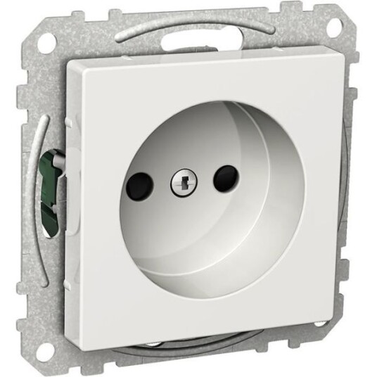 Schneider Electric Exxact WDE002171 Stikkontakt ujordet, 1-veis