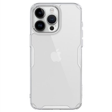 iPhone 15 Pro Max Nillkin Nature TPU Pro Hybrid-deksel Gjennomsiktig