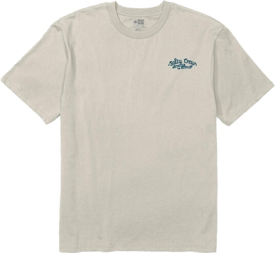 Salty Crew Men"s Hauler Classic Tee Moonbeam XL