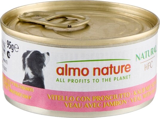 Almo Nature Hfc Våtfôr Kalv & Skinke 12 X 95 G