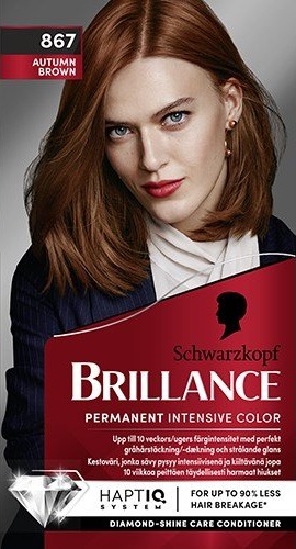 Schwarzkopf Brillance Permanent Intensive Color 1 st Hårfarge
