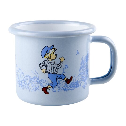 Muurla Emil blue emaljekopp 1,5 dl Light blue
