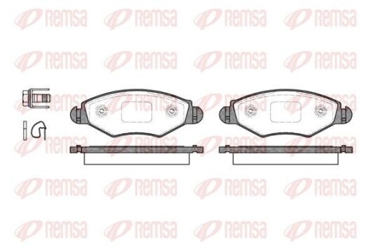 Bremseklosser REMSA 0643.20 Bremseklosser REMSA 0643.20