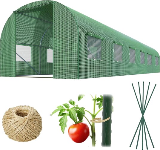 Hagetunnel 3 x 6 m 18 m2 Plonos Hagetunnel 3 x 6 m 18 m2 Plonos