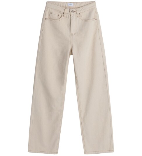 Grunt Jeans Bredt ben Rå av 14 år 164 Jeans Beige