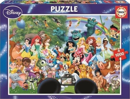 Educa 1000 The Marvellous World Of Disney II Gulv