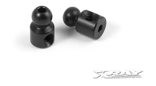 XRAY XR-303431-K Ball End 4.9mm Alu black (2)