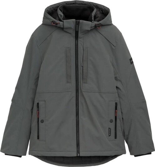 Tom Tailor Padded Jacket With Hood   DARKEST OLIVE   L