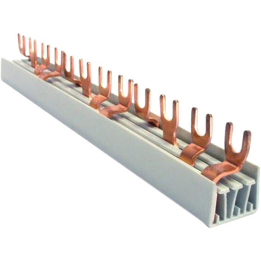 EFA G4/10 Samleskinne 4P 10mm². 16 Mod. L1+N-L2+N-L3+N  EFA - 1643719