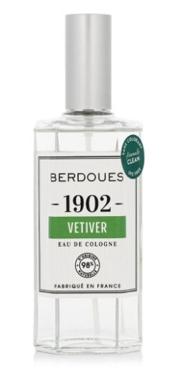 Berdoues 1902 Vetiver Eau De Cologne 125 Ml Unisex
