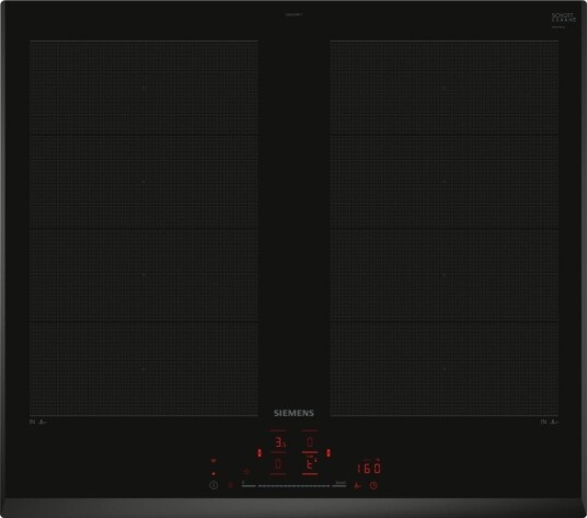 Siemens iQ700 Induksjonstopp med Boostfunksjon - Integrert Koketopp Svart Siemens iQ700 Induksjonstopp med Boostfunksjon - Integrert Koketopp Svart