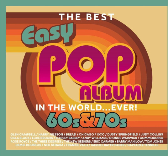 Diverse Artister Best Easy Pop Album 60s & 70s In The World Ever CD