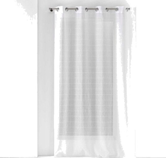 Douceur D`Interieur Fantasy Gardin Med Ringe Rutemønster 140 X 240 Cm