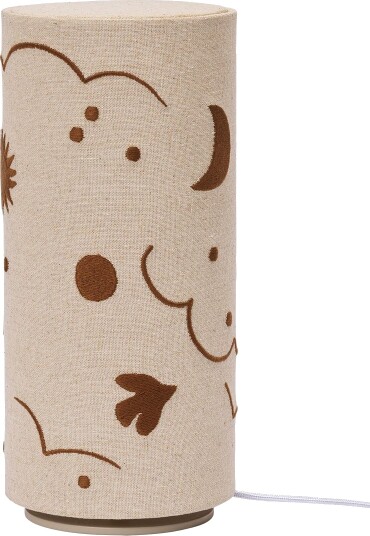 Ferm Living Skye bordlampe Natural bronze