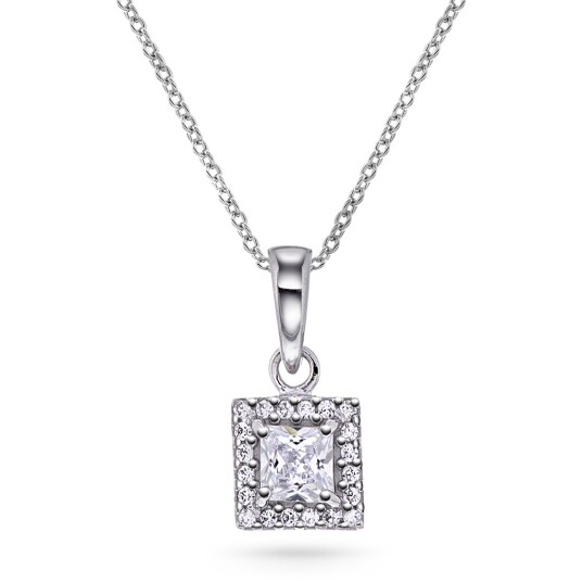 Pan Jewelry Smykke i 925 sølv med zirkonia Pan Jewelry Smykke i 925 sølv med zirkonia