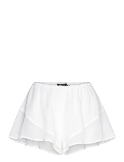 Gina Tricot Chiffon Loungewear Shorts White XS Gina Tricot Chiffon Loungewear Shorts White XS