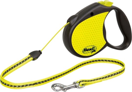 Flexi Neon Refleks hundebånd, liten Flexi Neon Refleks hundebånd, liten