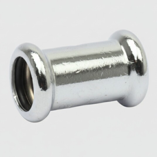 Altech CU Muffe Pressfitting   Forkrommet 12mm