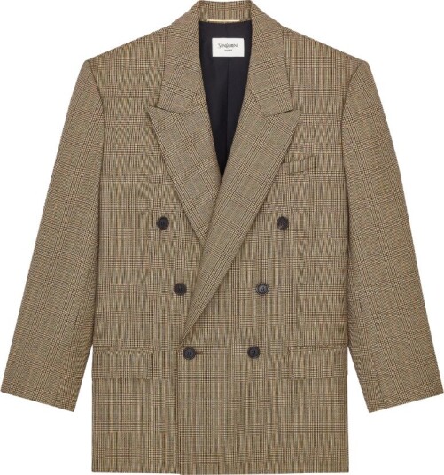Saint Laurent Dame Jakker Brun L,
