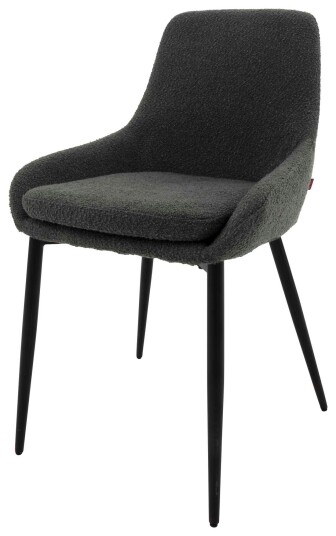 Tenzo Liv spisestuestol Carbon grey Grå
