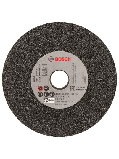 Bosch Slipeskive til rettsliper 125 mm, 20 mm, 24