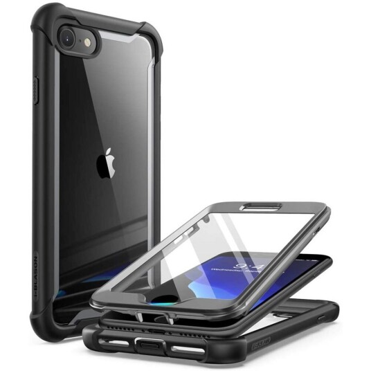 I-Blason iPhone SE (2022 / 2020) / 8 / 7 i-Blason Ares Deksel med Skjermbeskytter - Svart I-Blason iPhone SE (2022 / 2020) / 8 / 7 i-Blason Ares Deksel med Skjermbeskytter - Svart