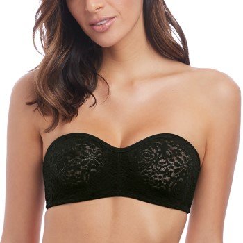 Wacoal BH Halo Lace Strapless Bra Svart D 70 Dame Wacoal BH Halo Lace Strapless Bra Svart D 70 Dame