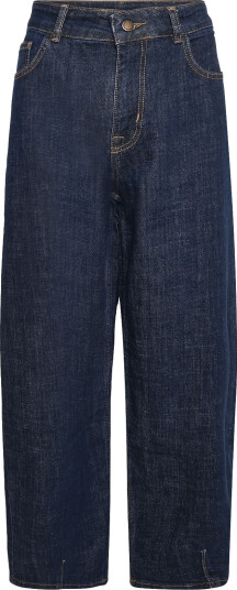 My Essential Wardrobe Jeans Barrel Mwlucy 187   Navy   29 x 29