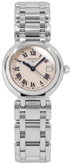 Longines Dameklokke L8.126.0.97.2 Primaluna Blå/Lær Ø34 mm