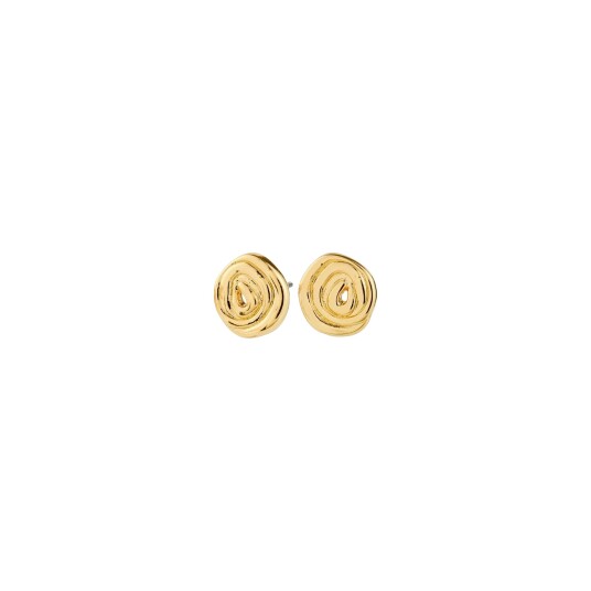 Pilgrim Air Earrings Gold Plated Gold ONE SIZE Pilgrim Air Earrings Gold Plated Gold ONE SIZE