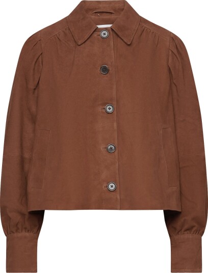 Dante6 Dante6 Micaiah Cropped Suede Jacket   Brown   36