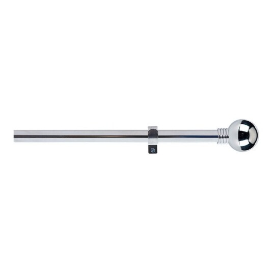 Stor Planet Gardinstolpe Stor Planet Uttrekkbar Forkrommet (110 Cm)