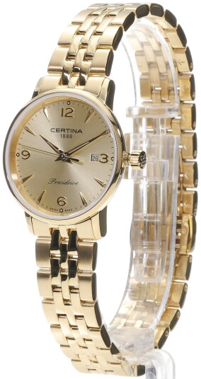 Certina Dameklokke C035.210.33.367.00 DS Caimano Gullfarget/Gulltonet