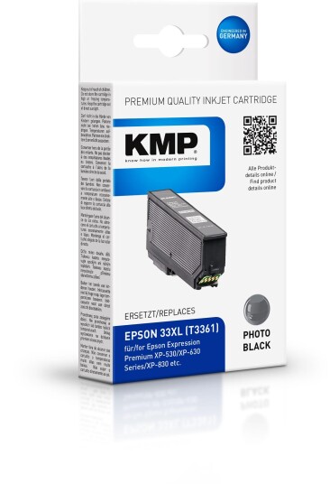 Kmp 1633,4041 Høyt (Xl) Utbytte Sort Pigmentbasert Blekk 10 Ml 400 Sider Kmp 1633,4041 Høyt (Xl) Utbytte Sort Pigmentbasert Blekk 10 Ml 400 Sider