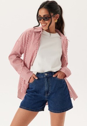 Pieces Pcabbi Mw Shorts Medium Blue Denim XS