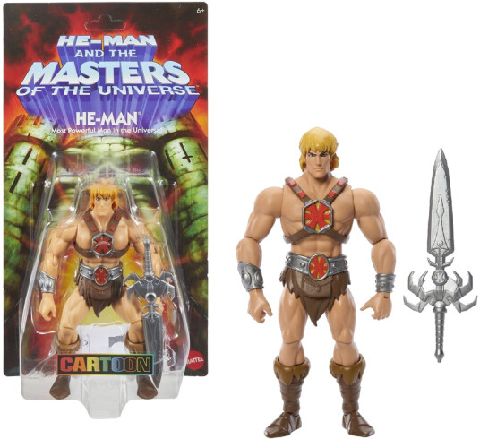 Masters of the Universe Origins 200X Cartoon Collection HeMan Action Figure HeMan MOTU